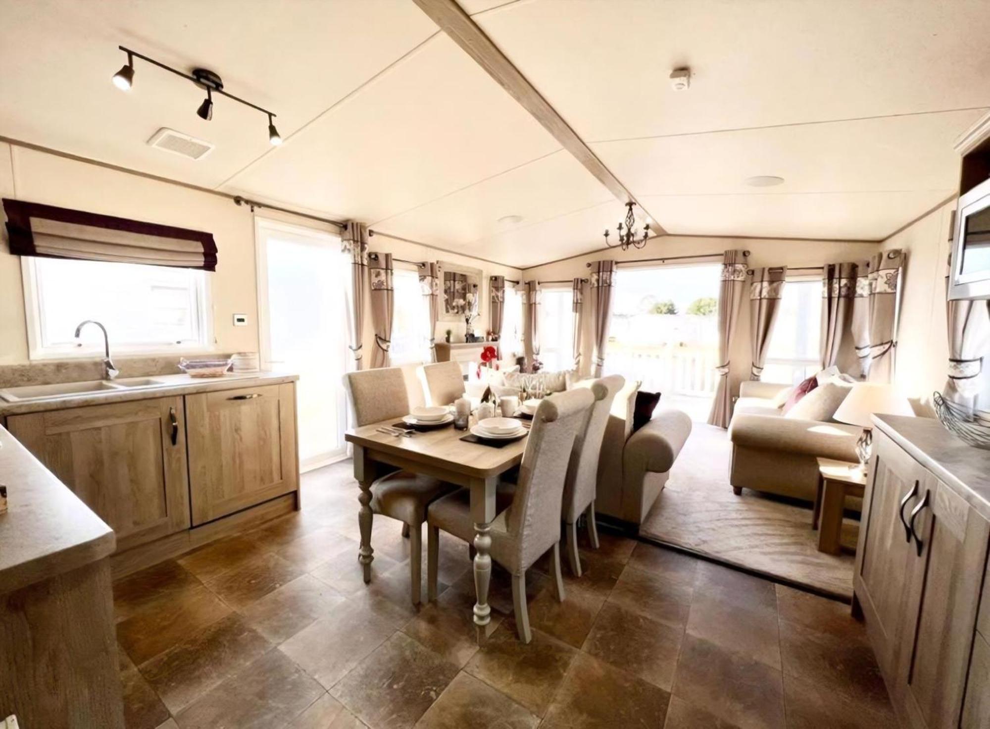 Stunning Caravan With Full Lake View At Southview Holiday Park Ref 33004Ml 斯凯格内斯 外观 照片